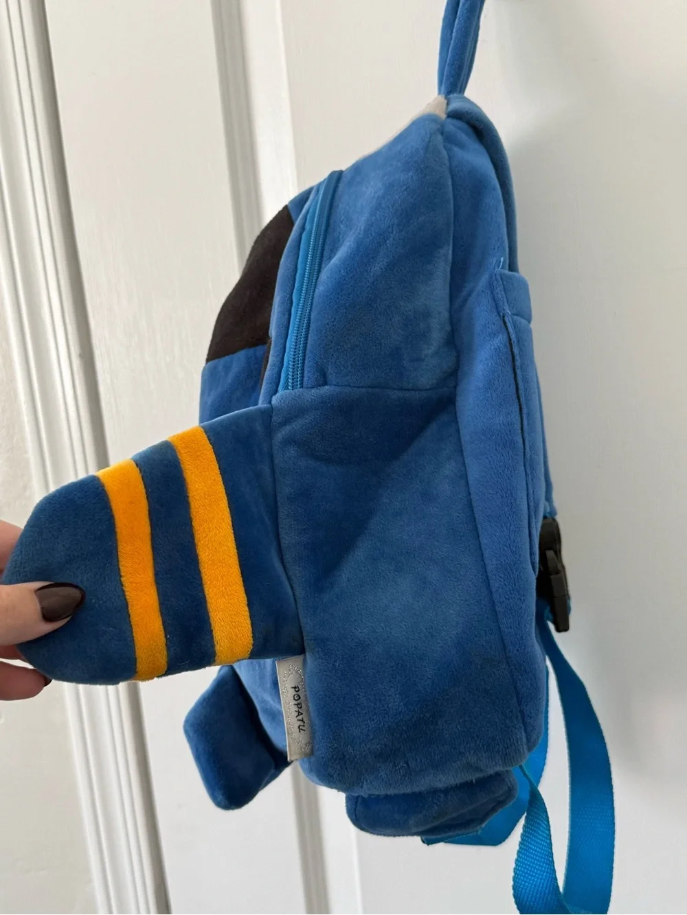 Popatu blue airplane backpack